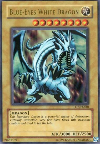 Blue-Eyes White Dragon [LOB-EN001] Ultra Rare | Gear Gaming Fayetteville