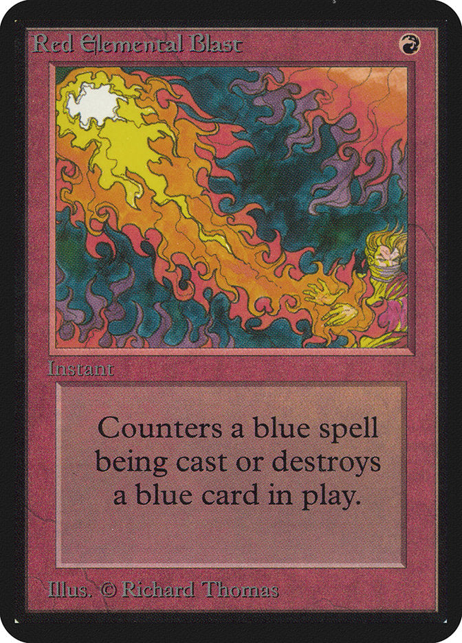 Red Elemental Blast [Alpha Edition] | Gear Gaming Fayetteville