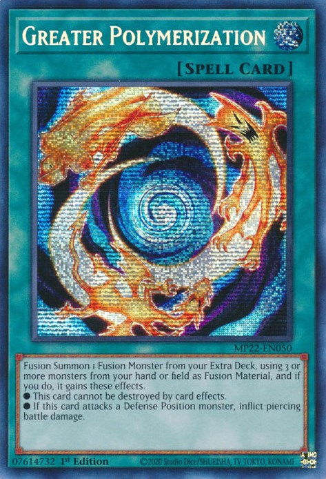 Greater Polymerization [MP22-EN050] Prismatic Secret Rare | Gear Gaming Fayetteville