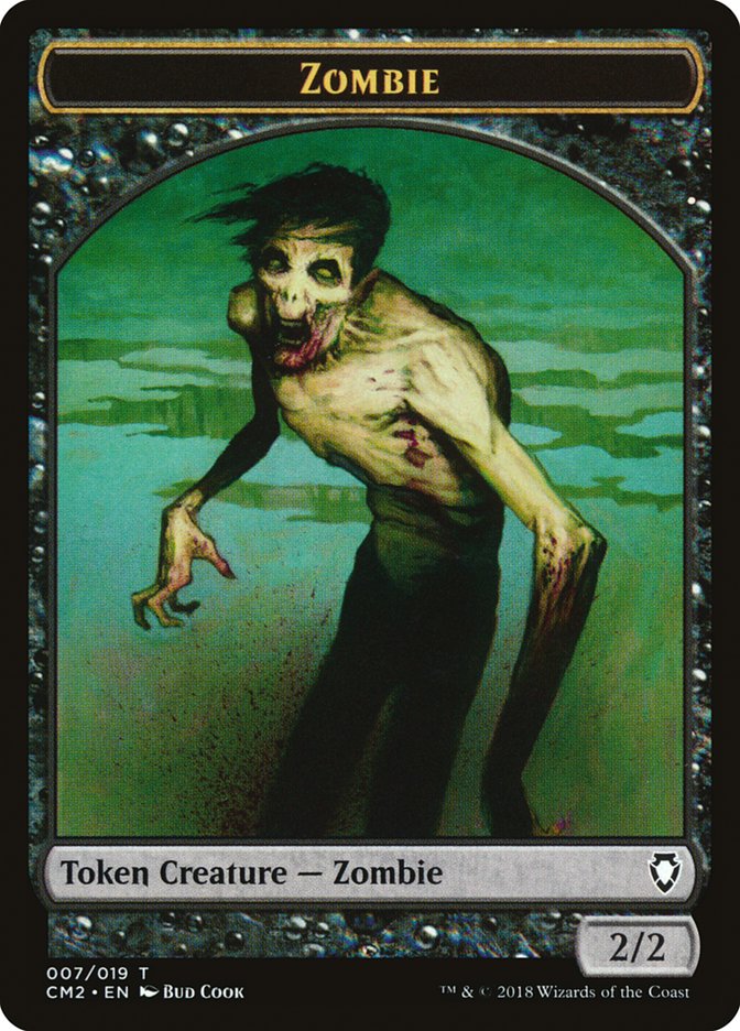 Zombie Token [Commander Anthology Volume II Tokens] | Gear Gaming Fayetteville