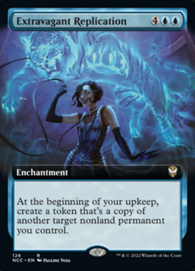 Extravagant Replication (Extended Art) [Streets of New Capenna Commander] | Gear Gaming Fayetteville
