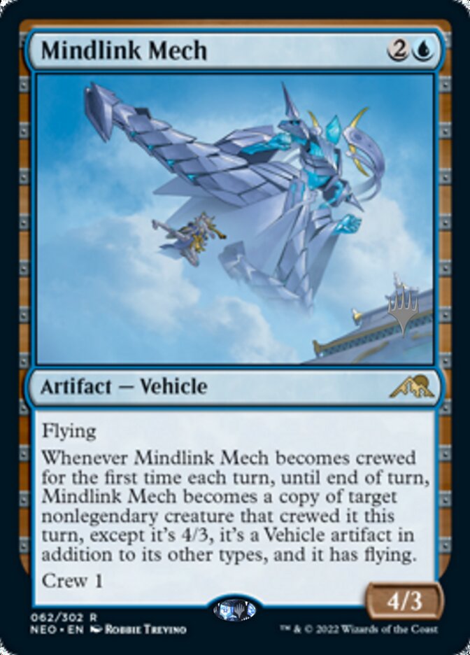 Mindlink Mech (Promo Pack) [Kamigawa: Neon Dynasty Promos] | Gear Gaming Fayetteville