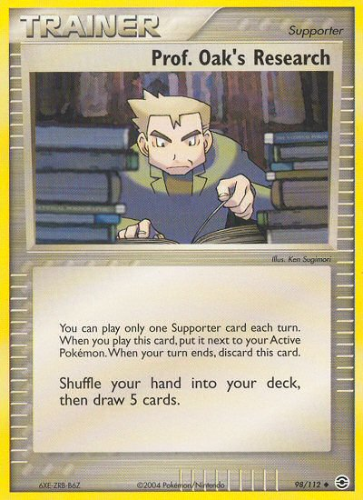 Prof. Oak's Research (98/112) [EX: FireRed & LeafGreen] | Gear Gaming Fayetteville