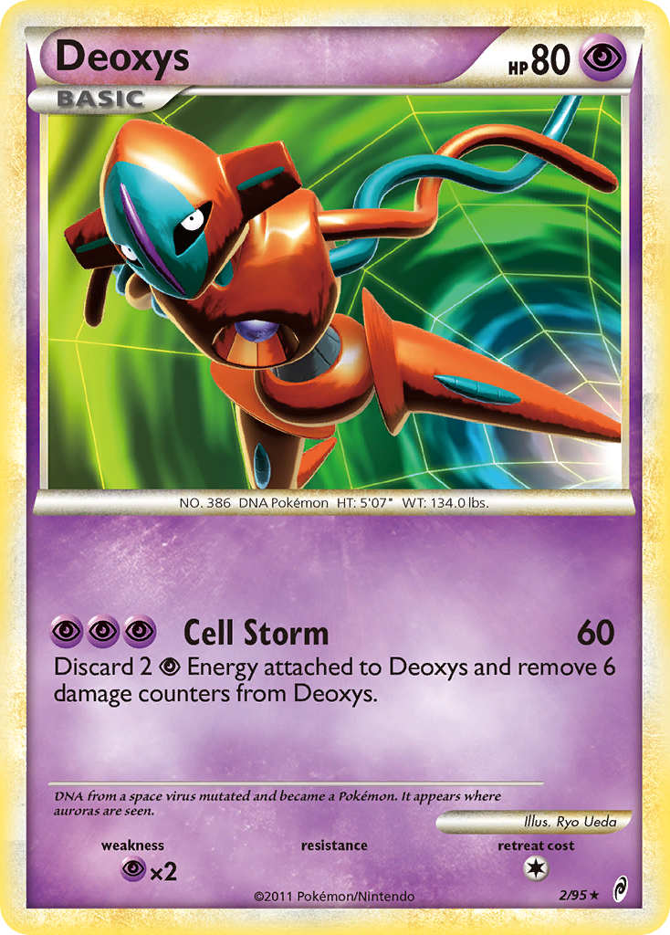 Deoxys (2/95) [HeartGold & SoulSilver: Call of Legends] | Gear Gaming Fayetteville