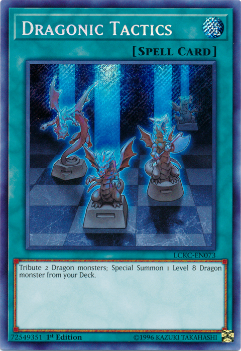 Dragonic Tactics [LCKC-EN073] Secret Rare | Gear Gaming Fayetteville