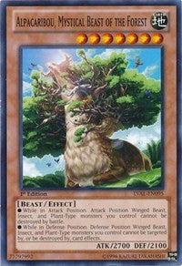 Alpacaribou, Mystical Beast of the Forest [Legacy of the Valiant] [LVAL-EN095] | Gear Gaming Fayetteville