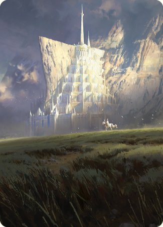 Minas Tirith Art Card [The Lord of the Rings: Tales of Middle-earth Art Series] | Gear Gaming Fayetteville