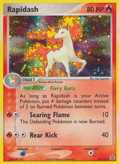 Rapidash (13/112) [EX: FireRed & LeafGreen] | Gear Gaming Fayetteville