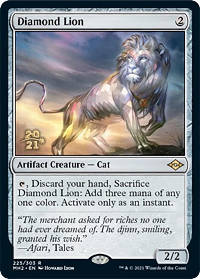 Diamond Lion [Modern Horizons 2 Prerelease Promos] | Gear Gaming Fayetteville