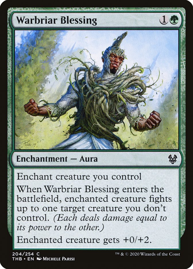 Warbriar Blessing [Theros Beyond Death] | Gear Gaming Fayetteville