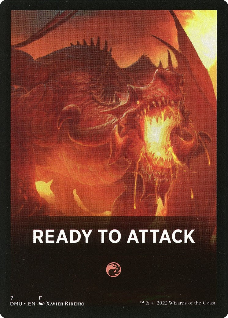 Ready to Attack Theme Card [Dominaria United Tokens] | Gear Gaming Fayetteville