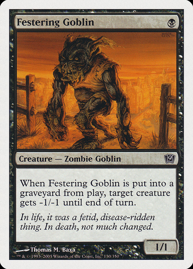 Festering Goblin [Ninth Edition] | Gear Gaming Fayetteville