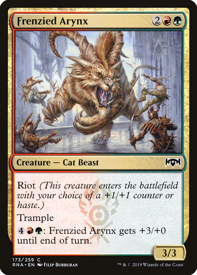 Frenzied Arynx [Ravnica Allegiance] | Gear Gaming Fayetteville
