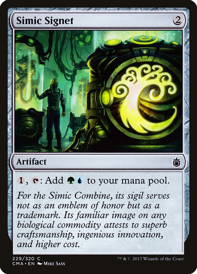 Simic Signet [Commander Anthology] | Gear Gaming Fayetteville