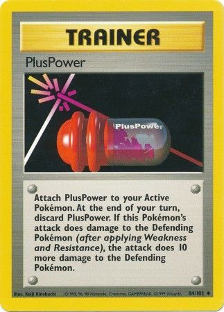 PlusPower (84/102) [Base Set Unlimited] | Gear Gaming Fayetteville