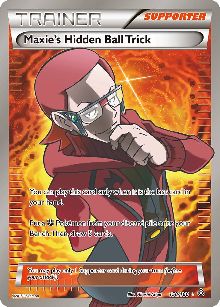 Maxie's Hidden Ball Trick (158/160) [XY: Primal Clash] | Gear Gaming Fayetteville