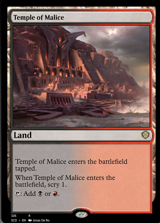 Temple of Malice [Starter Commander Decks] | Gear Gaming Fayetteville