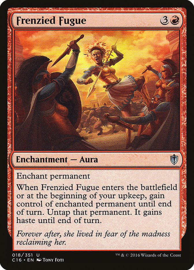 Frenzied Fugue [Commander 2016] | Gear Gaming Fayetteville