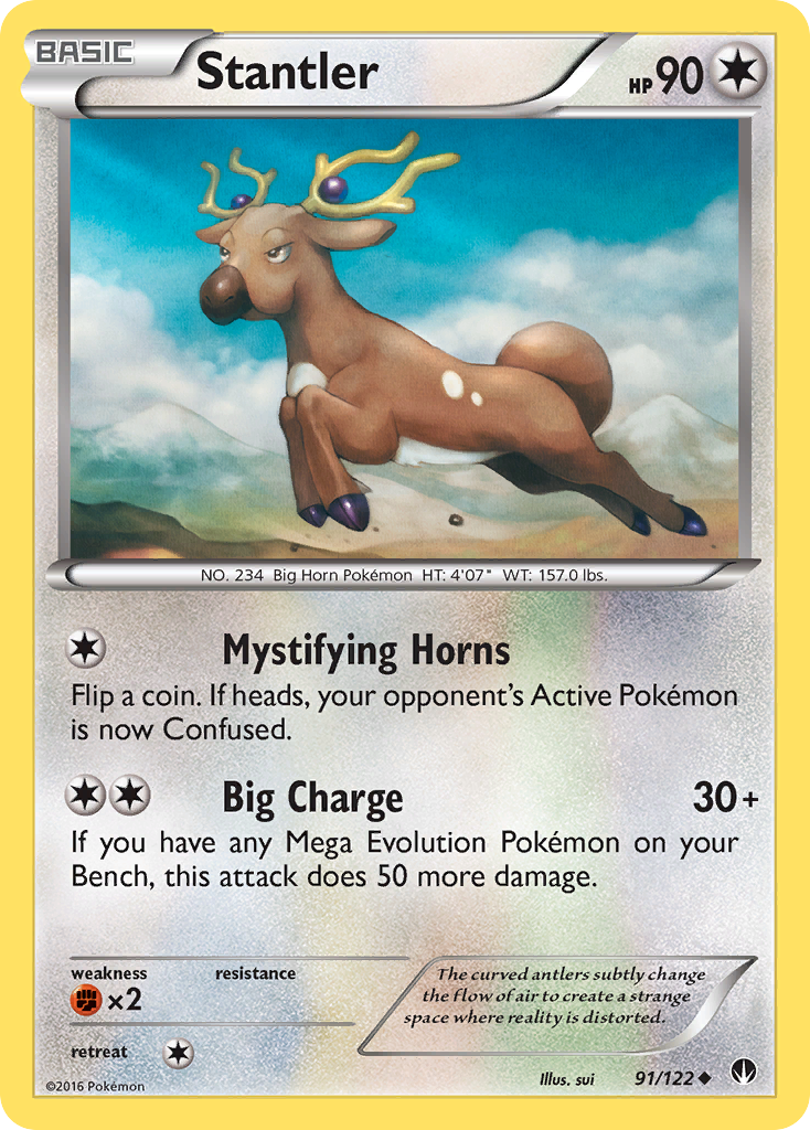 Stantler (91/122) [XY: BREAKpoint] | Gear Gaming Fayetteville