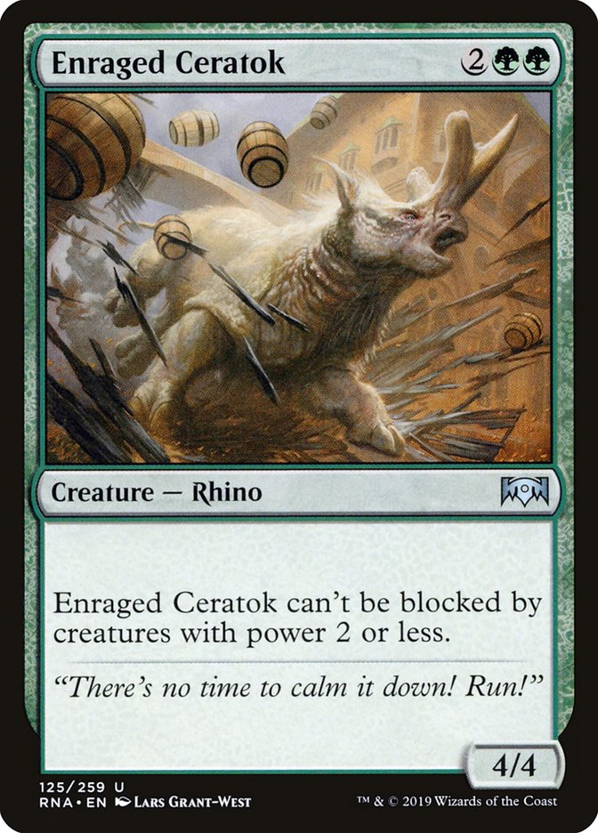 Enraged Ceratok [Ravnica Allegiance] | Gear Gaming Fayetteville