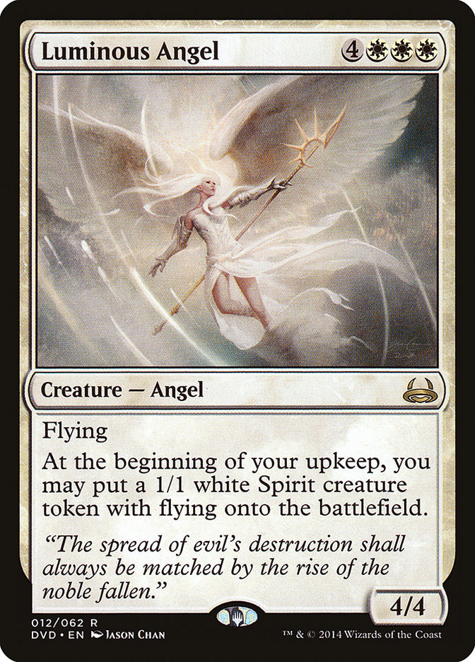 Luminous Angel (Divine vs. Demonic) [Duel Decks Anthology] | Gear Gaming Fayetteville