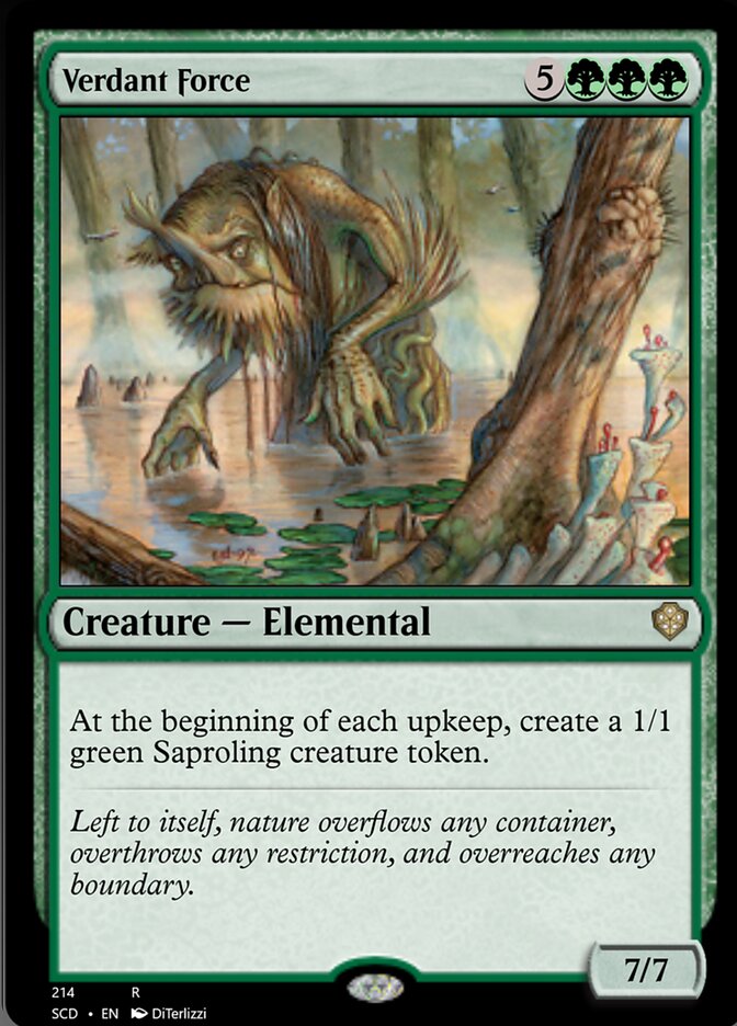 Verdant Force [Starter Commander Decks] | Gear Gaming Fayetteville