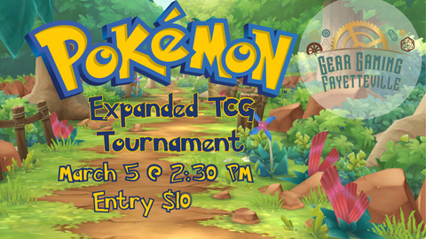 Pokemon TCG Exanded Tournament ticket