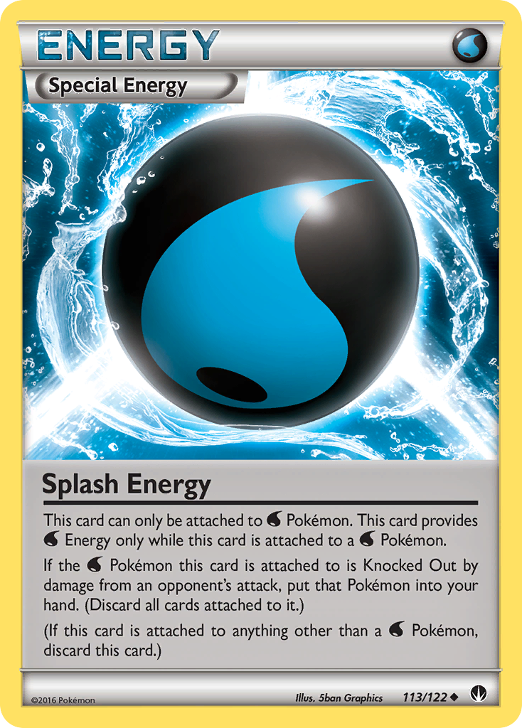 Splash Energy (113/122) [XY: BREAKpoint] | Gear Gaming Fayetteville