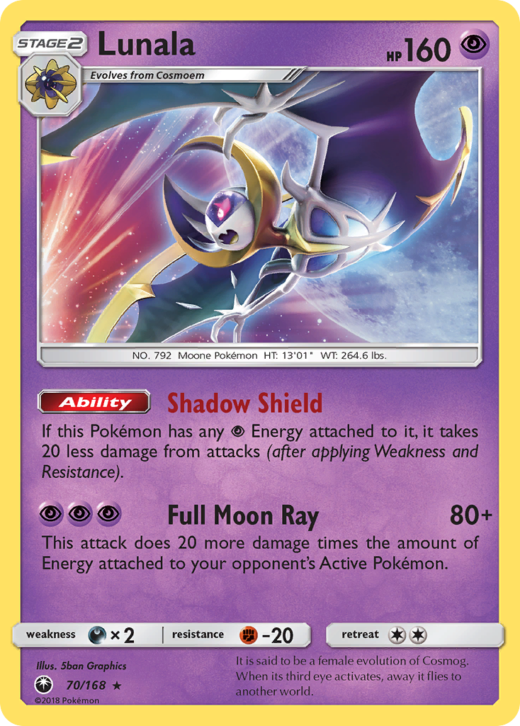 Lunala (70/168) [Sun & Moon: Celestial Storm] | Gear Gaming Fayetteville