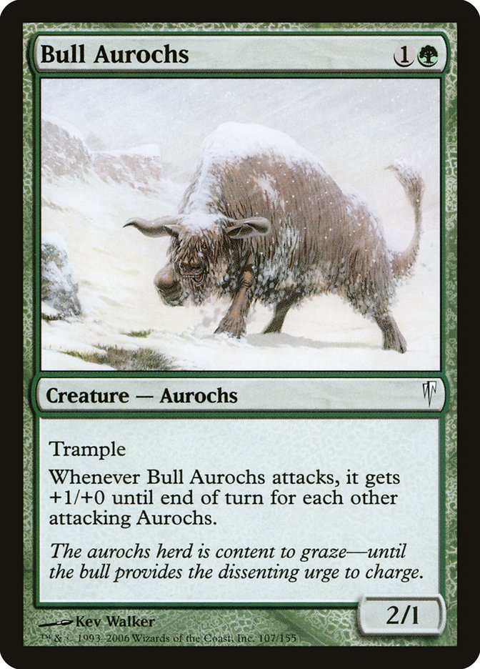 Bull Aurochs [Coldsnap] | Gear Gaming Fayetteville