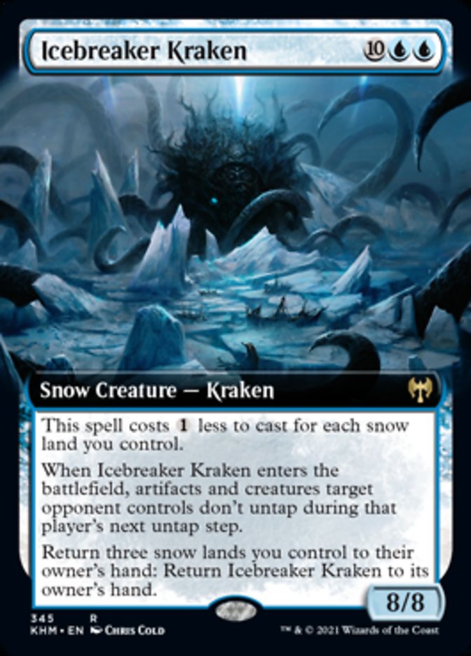 Icebreaker Kraken (Extended Art) [Kaldheim] | Gear Gaming Fayetteville