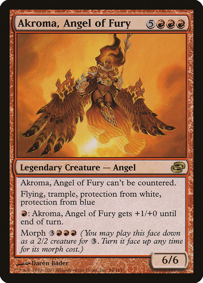 Akroma, Angel of Fury [Planar Chaos] | Gear Gaming Fayetteville