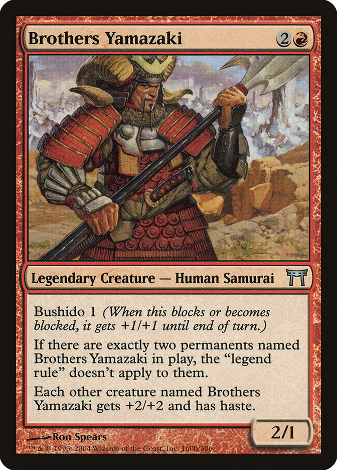 Brothers Yamazaki (160b/306) [Champions of Kamigawa] | Gear Gaming Fayetteville