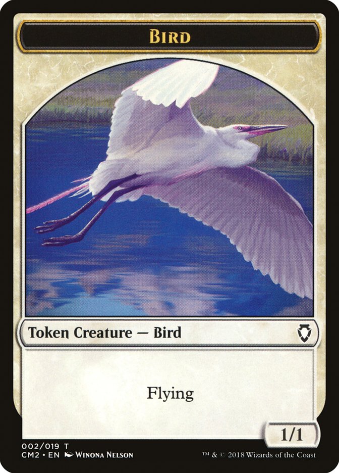 Bird Token [Commander Anthology Volume II Tokens] | Gear Gaming Fayetteville