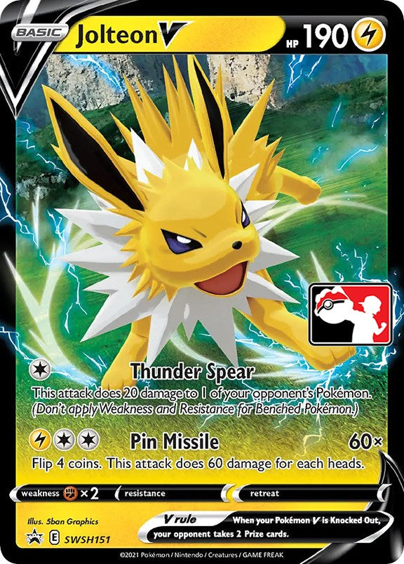 Jolteon V (SWSH151) [Prize Pack Series One] | Gear Gaming Fayetteville