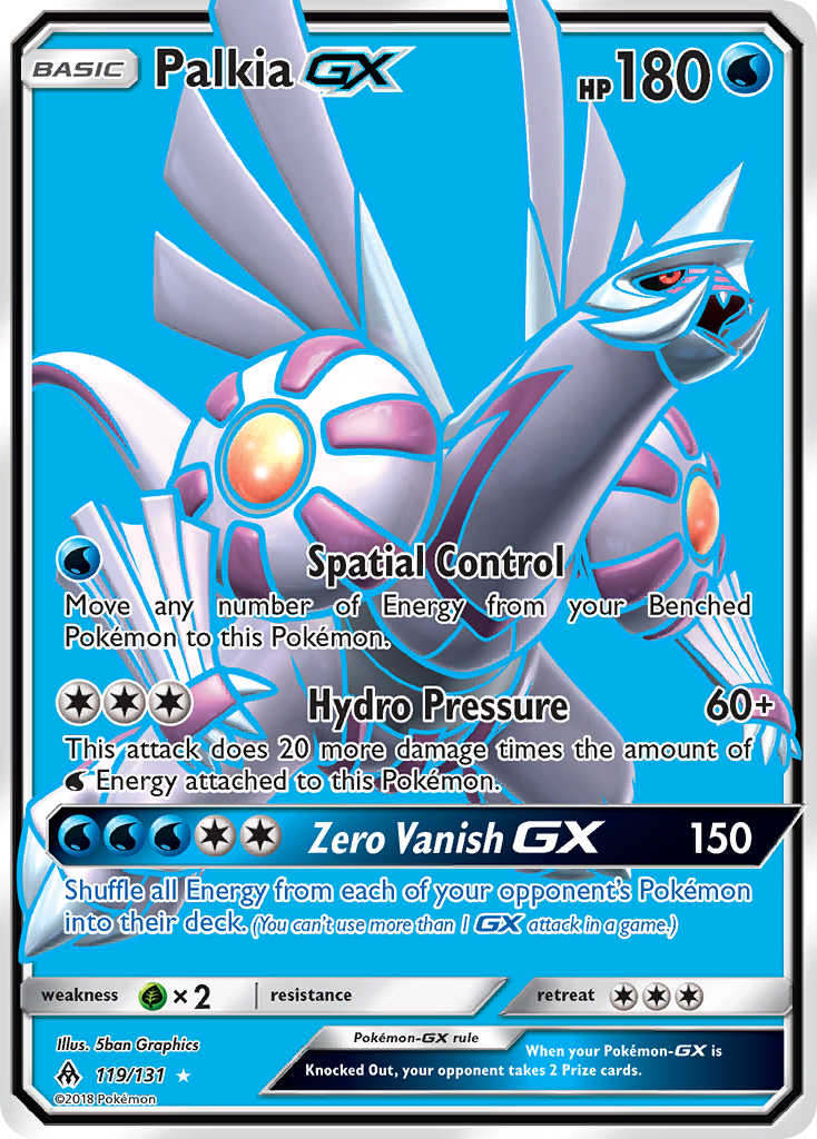 Palkia GX (119/131) [Sun & Moon: Forbidden Light] | Gear Gaming Fayetteville