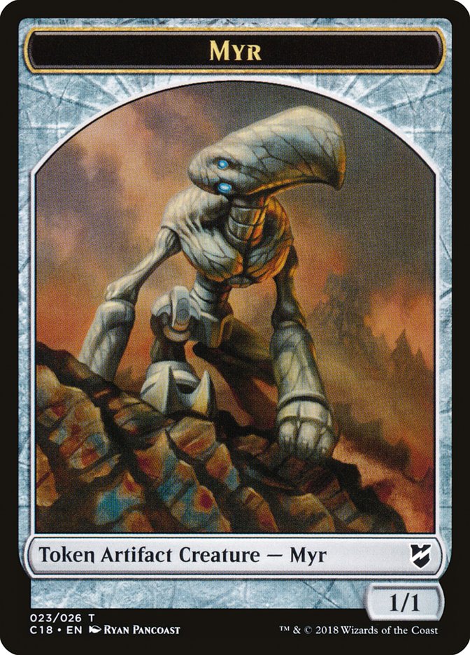 Myr Token (023/026) [Commander 2018 Tokens] | Gear Gaming Fayetteville