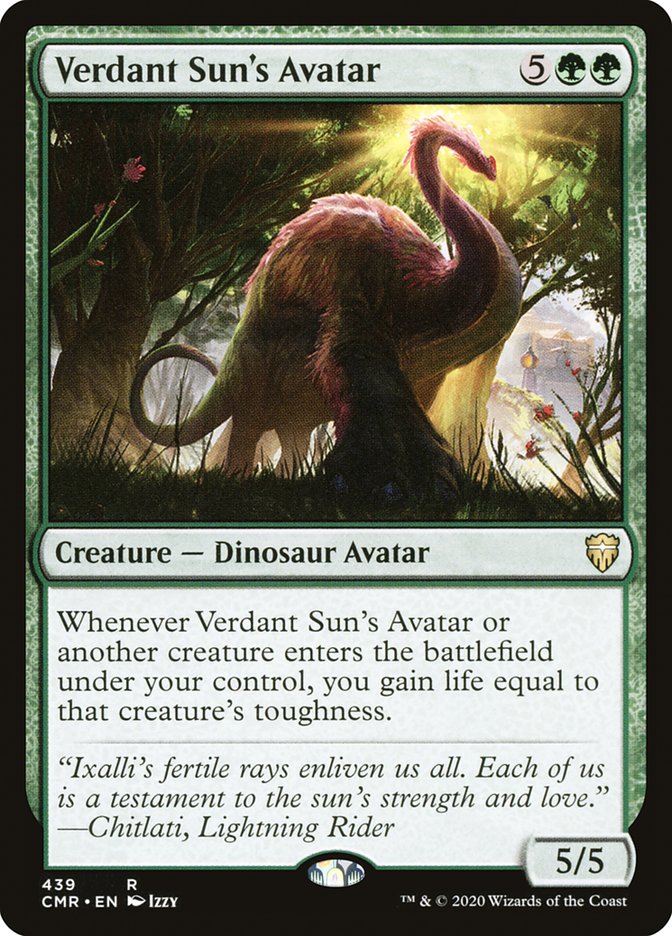 Verdant Sun's Avatar [Commander Legends] | Gear Gaming Fayetteville