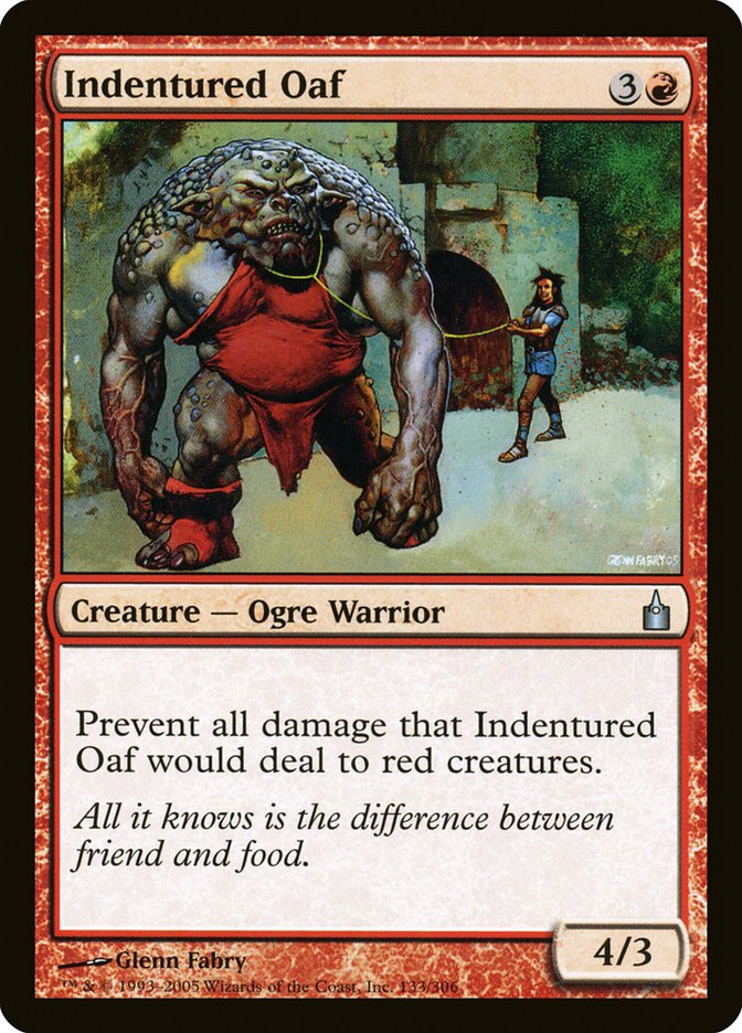 Indentured Oaf [Ravnica: City of Guilds] | Gear Gaming Fayetteville