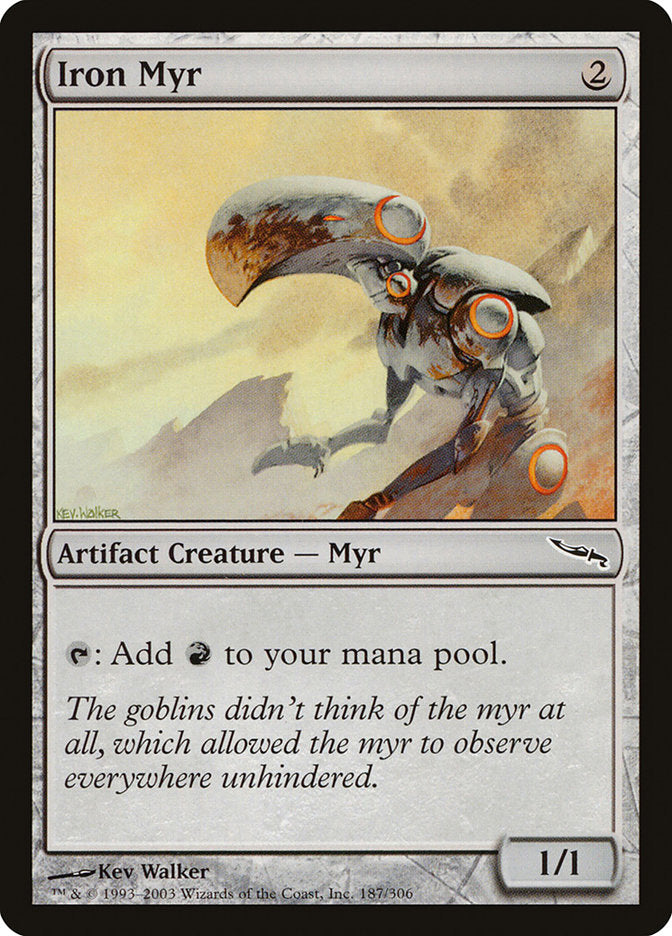 Iron Myr [Mirrodin] | Gear Gaming Fayetteville