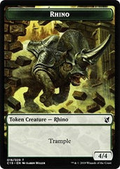 Rhino // Egg Double-Sided Token [Commander 2019 Tokens] | Gear Gaming Fayetteville