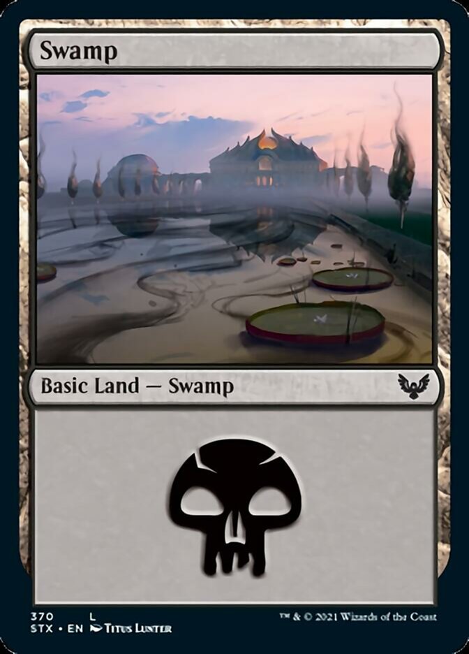 Swamp (370) [Strixhaven: School of Mages] | Gear Gaming Fayetteville
