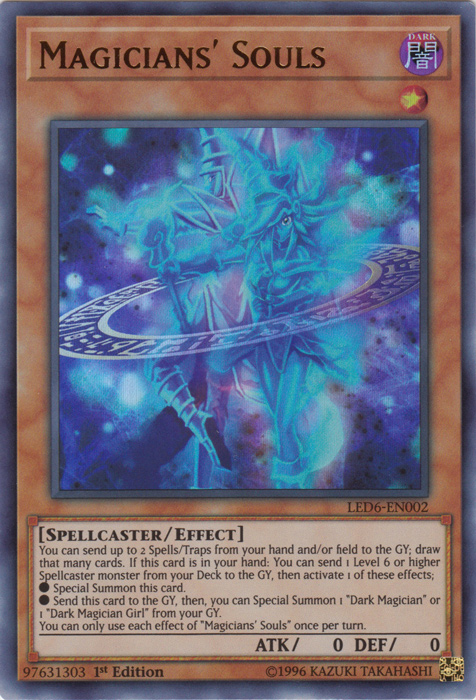 Magicians' Souls [LED6-EN002] Ultra Rare | Gear Gaming Fayetteville