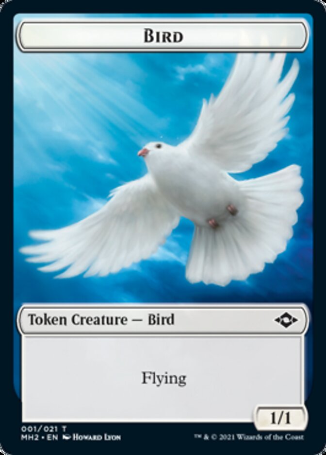 Bird // Food (18) Double-Sided Token [Modern Horizons 2 Tokens] | Gear Gaming Fayetteville