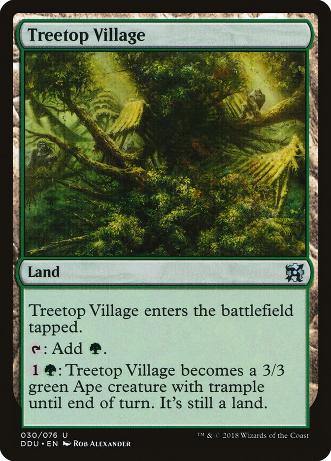 Treetop Village [Duel Decks: Elves vs. Inventors] | Gear Gaming Fayetteville