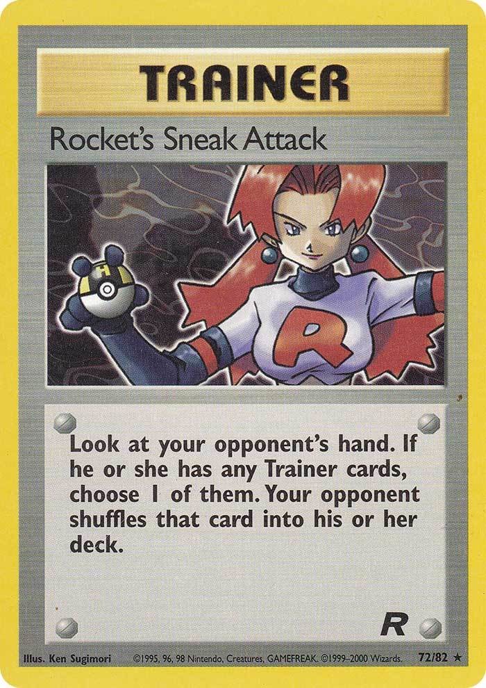 Rocket's Sneak Attack (72/82) [Team Rocket Unlimited] | Gear Gaming Fayetteville