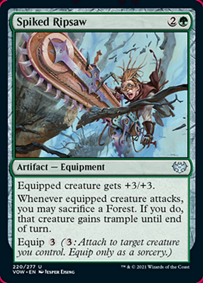 Spiked Ripsaw [Innistrad: Crimson Vow] | Gear Gaming Fayetteville