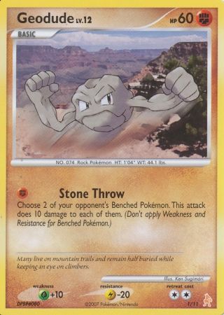 Geodude (1/11) [Diamond & Pearl: Trainer Kit - Lucario] | Gear Gaming Fayetteville