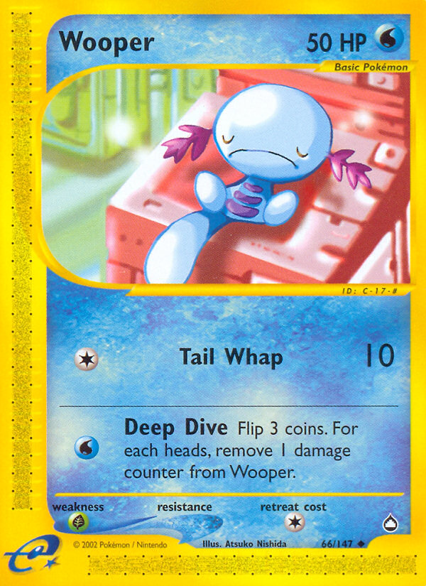 Wooper (66/147) [Aquapolis] | Gear Gaming Fayetteville