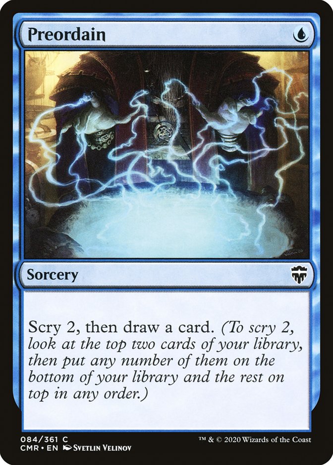 Preordain [Commander Legends] | Gear Gaming Fayetteville